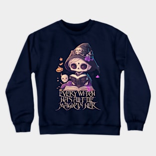 magical witch Crewneck Sweatshirt